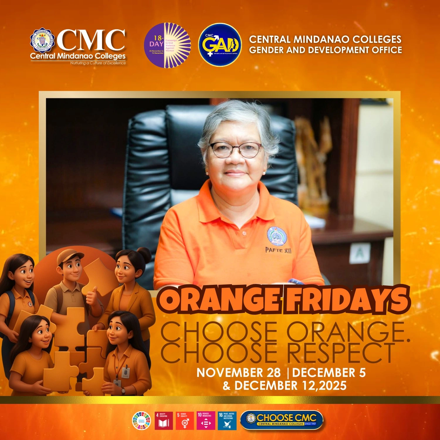 National 18-Day Campaign to End Violence Against Women