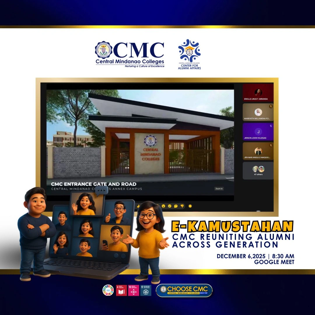 E-Kumustahan CMCians virtual gathering held on December 6, 2025