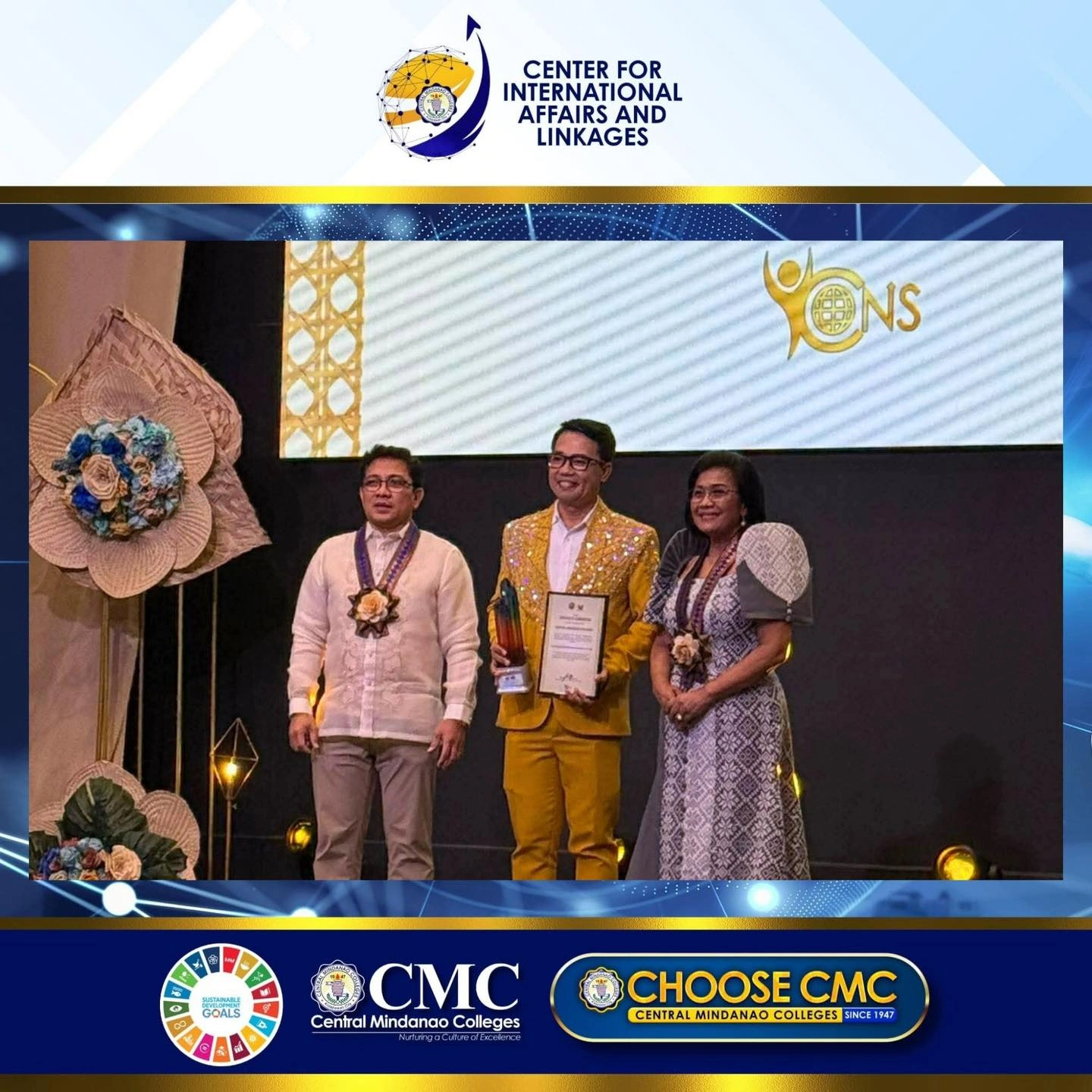 CMC Recognized In ICON Awards Celebrating Internationalization Achievements And SDG Focused Initiatives