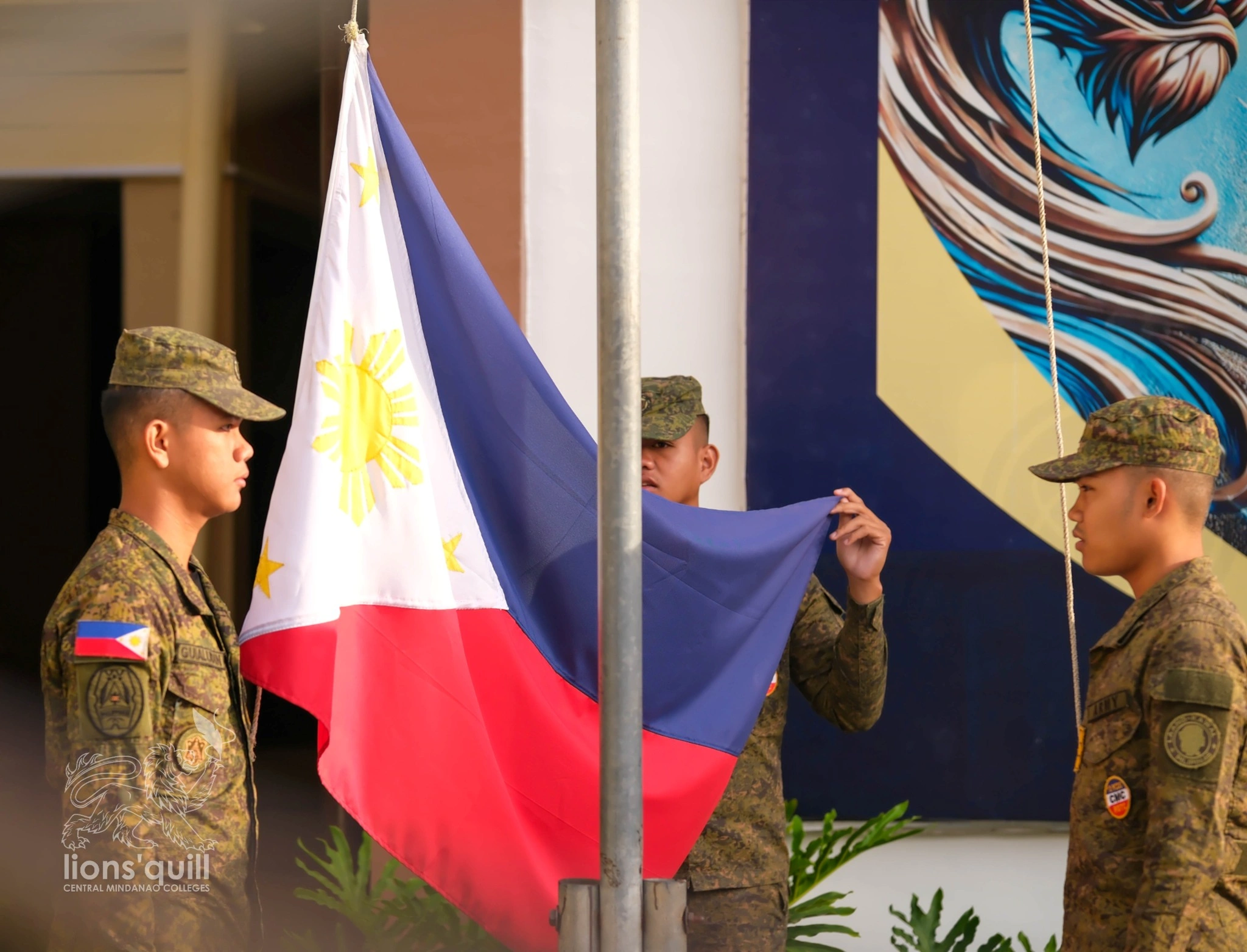 CMC Monday Convocation and Flag Raising Ceremony