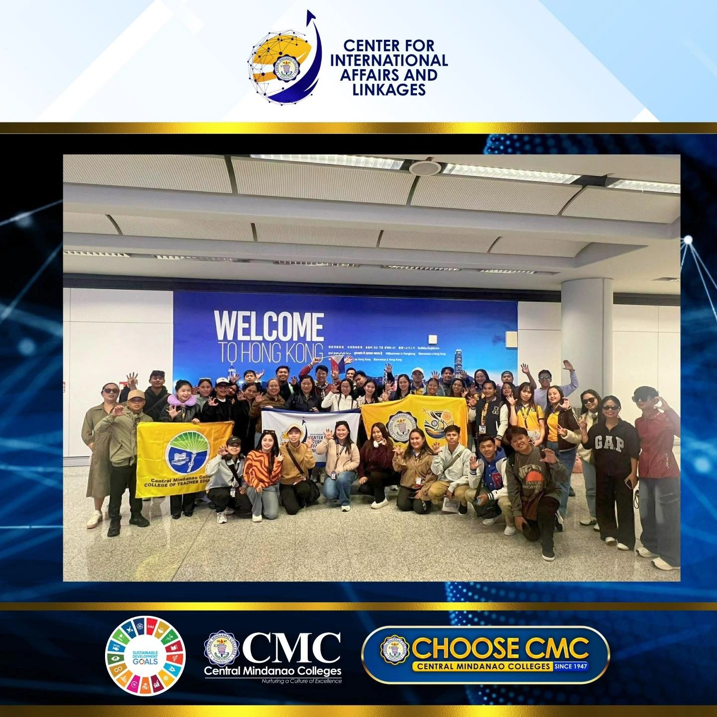 Safely Arrived in Hong Kong