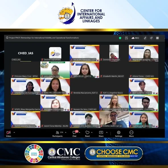Building Stronger Global Connections: CMC Joins CHED Project PIVOT Session 3