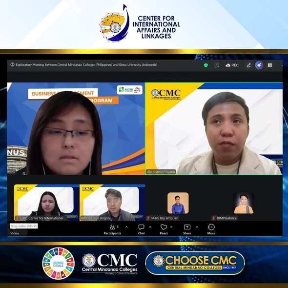 CMC Strengthens Global Academic Ties through Exploratory Meeting with BINUS University