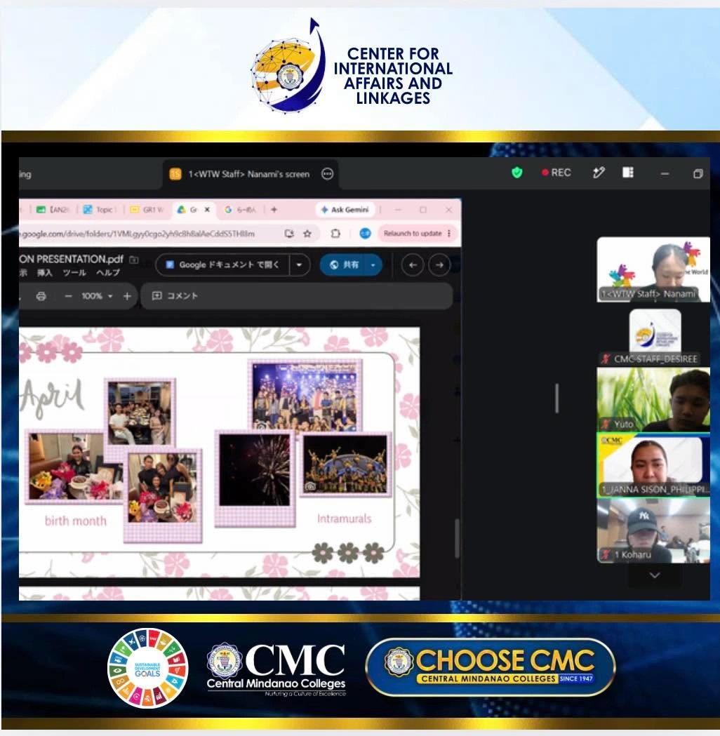 CMC Kicks Off COIL AP26 with ECC Kokusai College of Foreign Languages, Japan