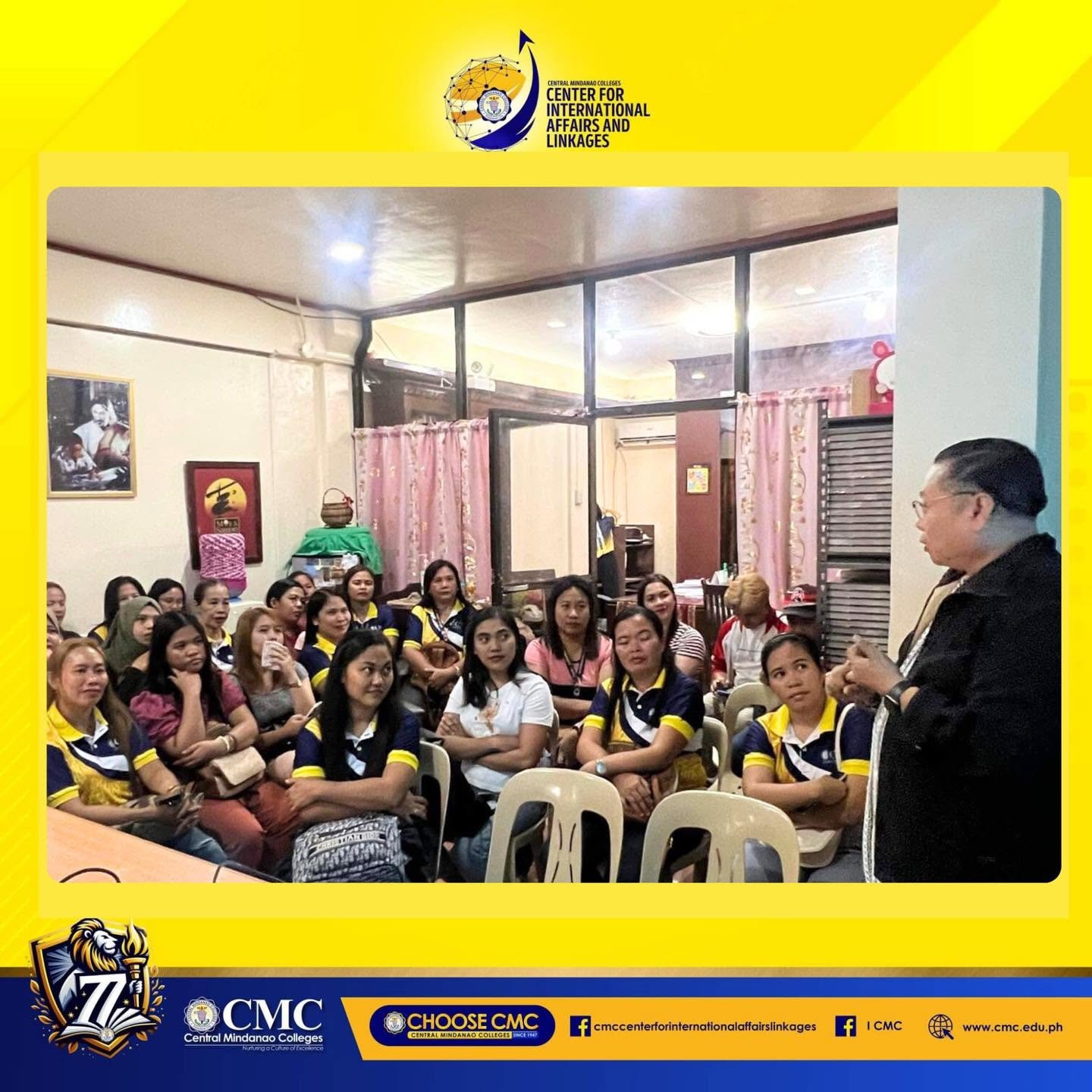 Central Mindanao Colleges Graduate School Delegation: Final Briefing for Home-Based Academic and Cultural Exposure in Bacolod City — photo 3
