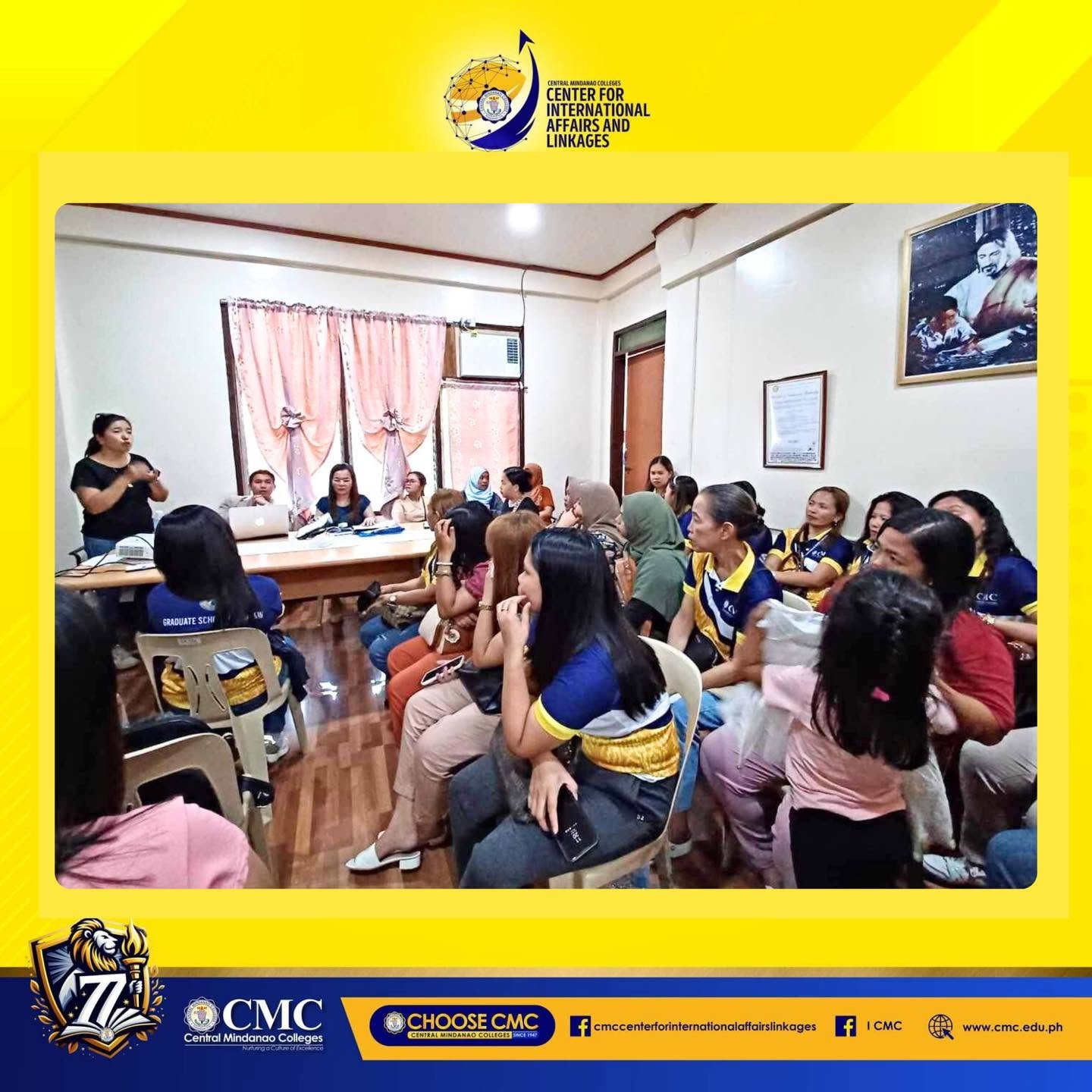 Central Mindanao Colleges Graduate School Delegation: Final Briefing for Home-Based Academic and Cultural Exposure in Bacolod City — photo 4