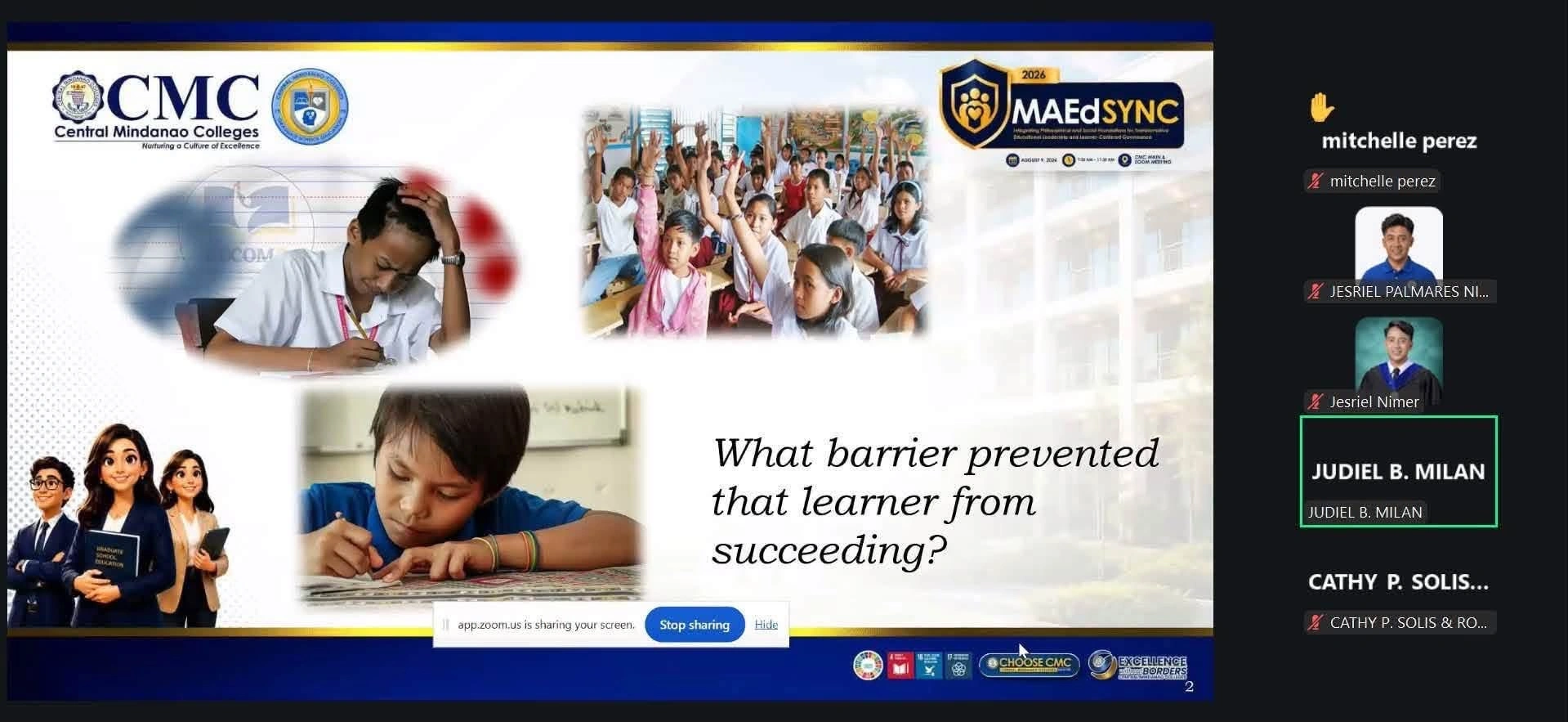 MAEdSync 2026 Turns Graduate Learning into Leadership — photo 2
