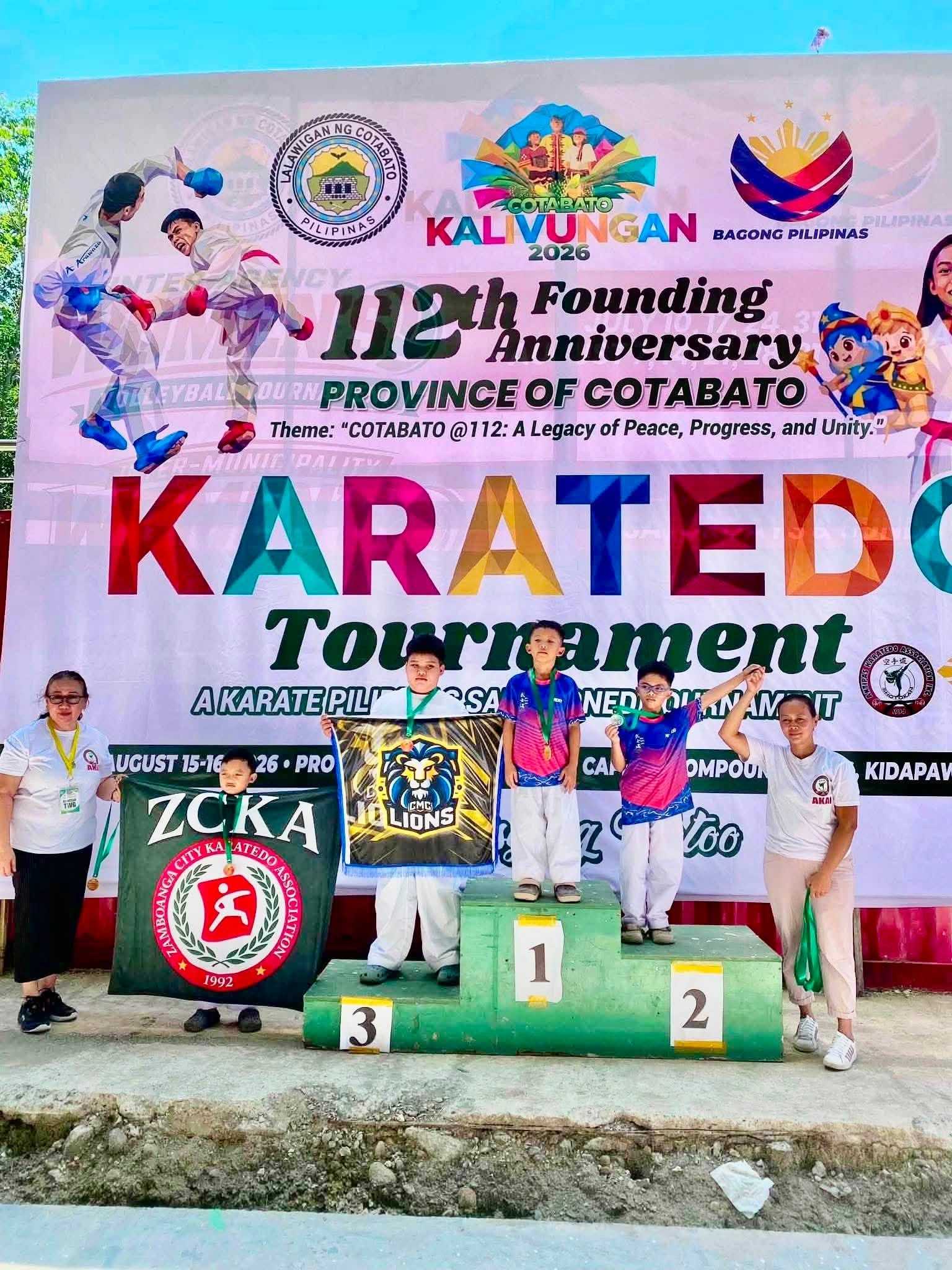 AKAI CMC Junior Team Secures Podium Finishes at Kalivungan Karate