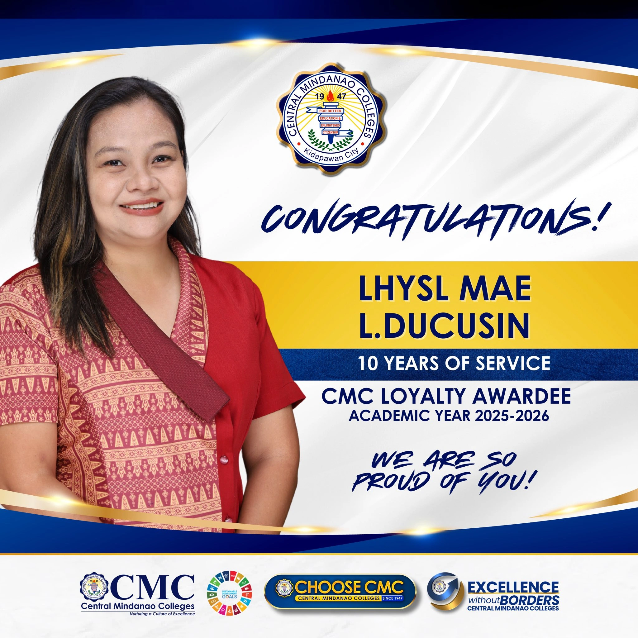 CMC Loyalty Awardees for Ten years of Faithful and Dedicated Service — photo 4