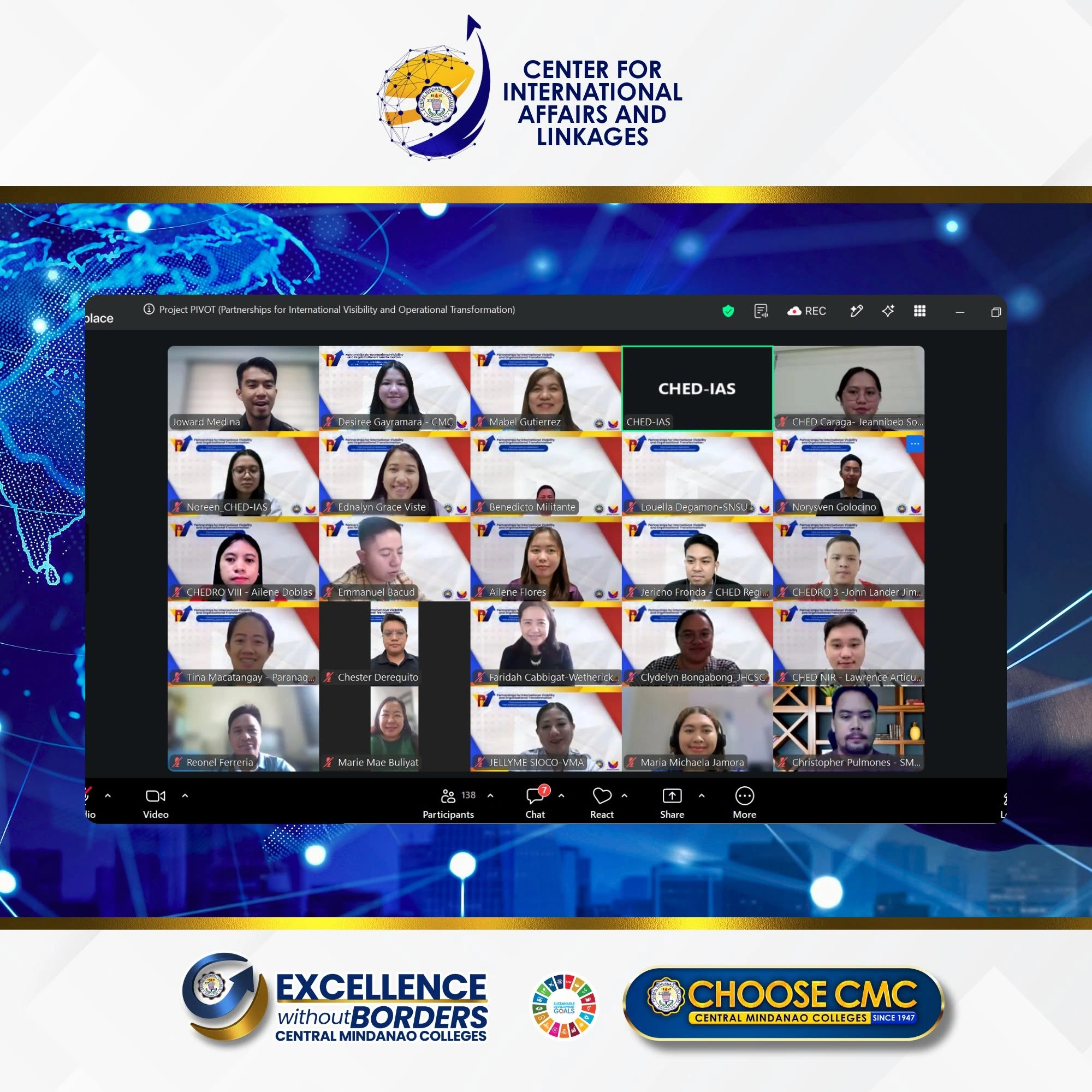CMC CIAL Participates in Project PIVOT 8 to Explore Transnational Higher Education — photo 7