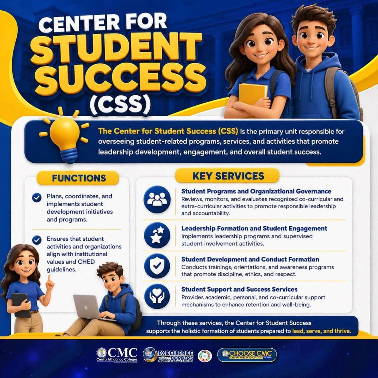 CMC Student Leaders Advance Success Through Transformative Leadership