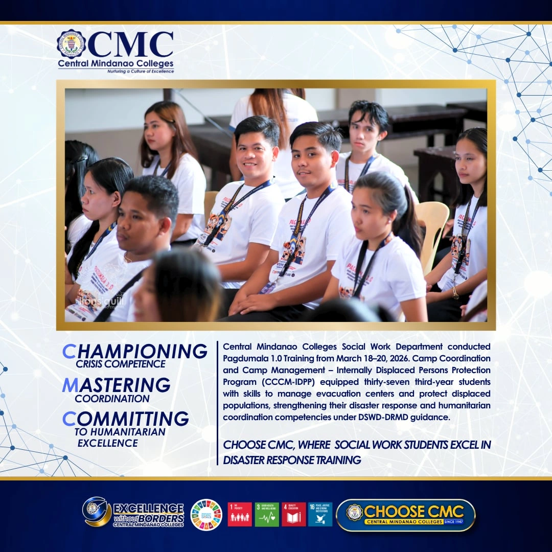 CMC Social Work Department and Students Undergo DSWD-DRMD Led CCCM-IDPP Training for Disaster Response Preparedness — photo 7