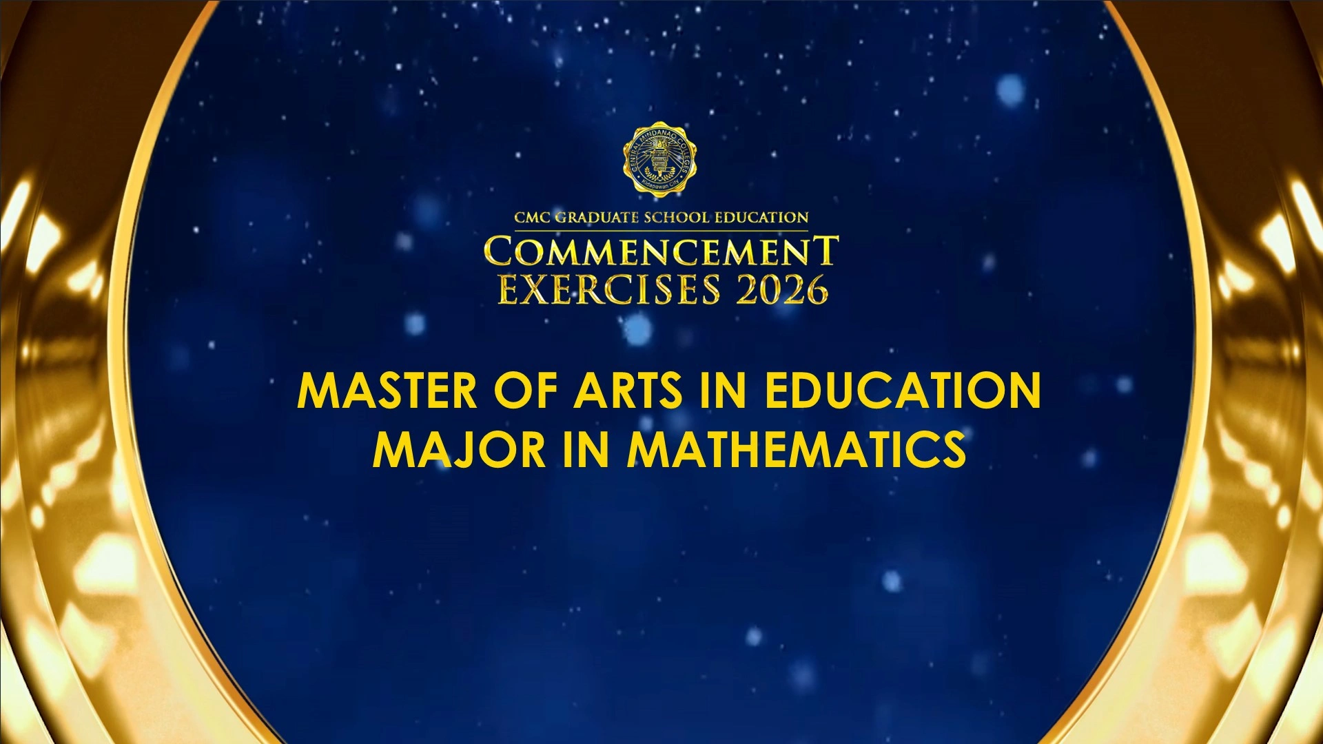 CMC GSE Celebrates 25 MAEd Mathematics Major Graduates at Commencement Exercises 2026