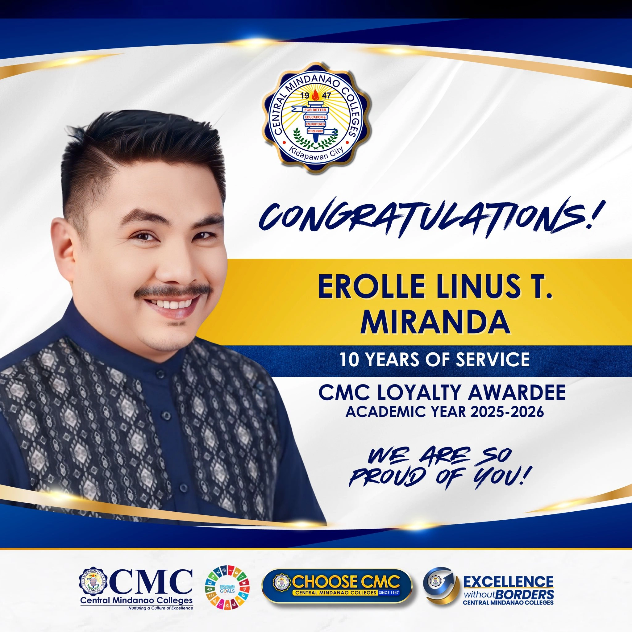 CMC Loyalty Awardees for Ten years of Faithful and Dedicated Service — photo 7