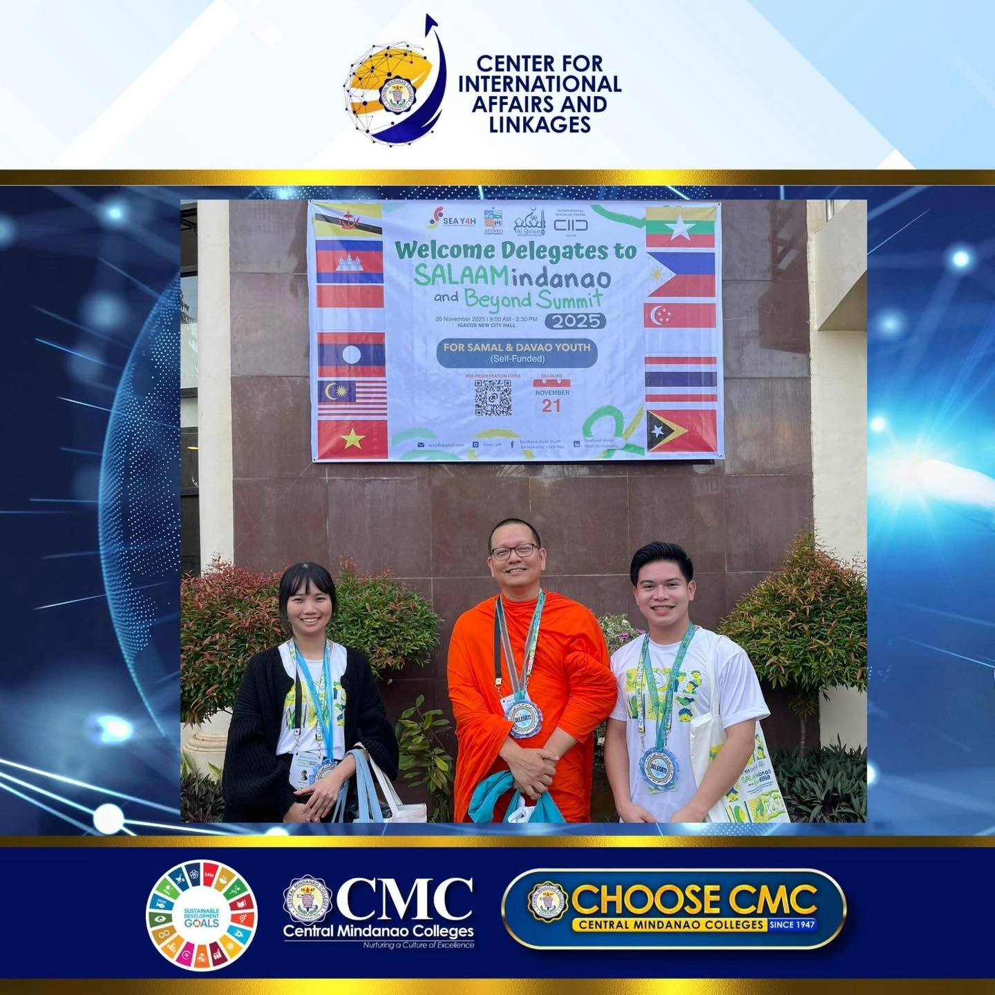 CMC Student Advances Peace Advocacy and ASEAN Youth Collaboration at SALAAMindanao 2025 — photo 7