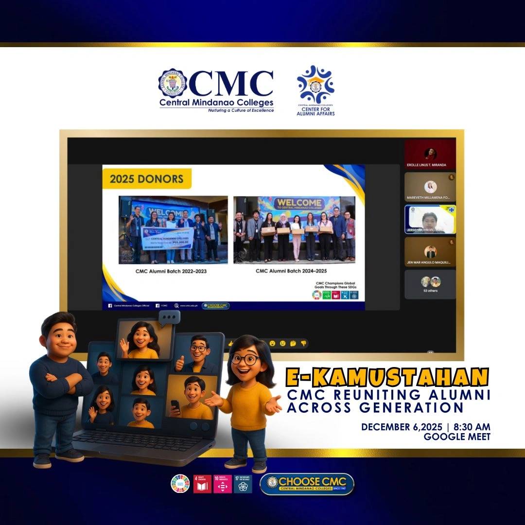 E-Kumustahan CMCians virtual gathering held on December 6, 2025 — photo 5