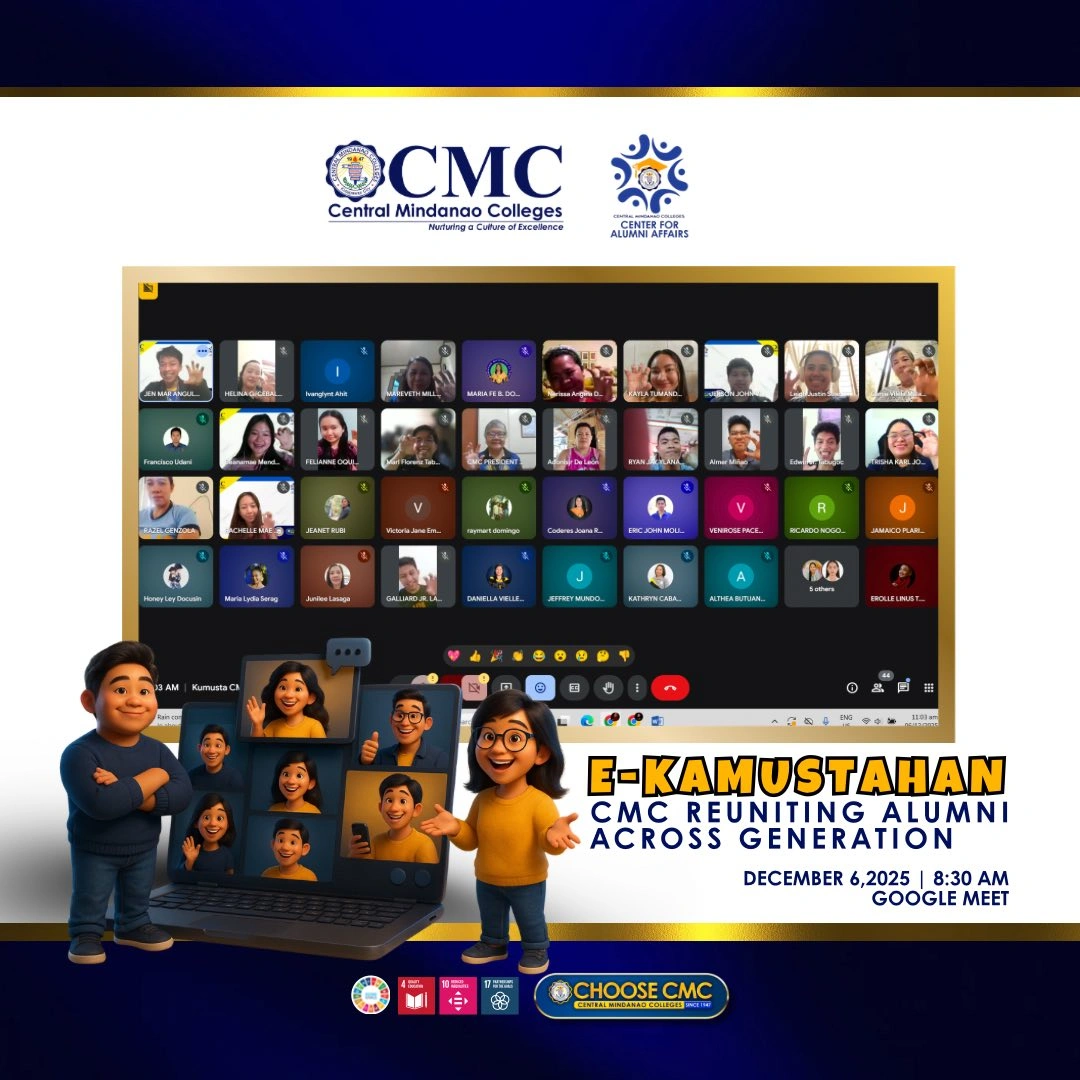 E-Kumustahan CMCians virtual gathering held on December 6, 2025 — photo 2