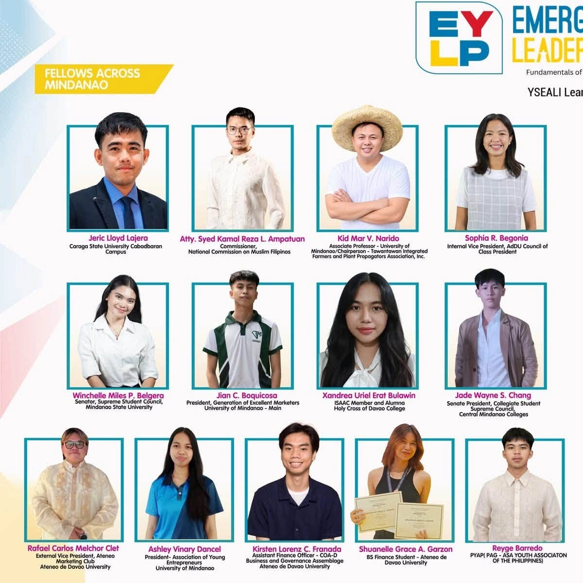 Three CMCians Selected as Fellows of the 4th Emerging Young Leaders Program YSEALI Learns MOOC Camp — photo 2