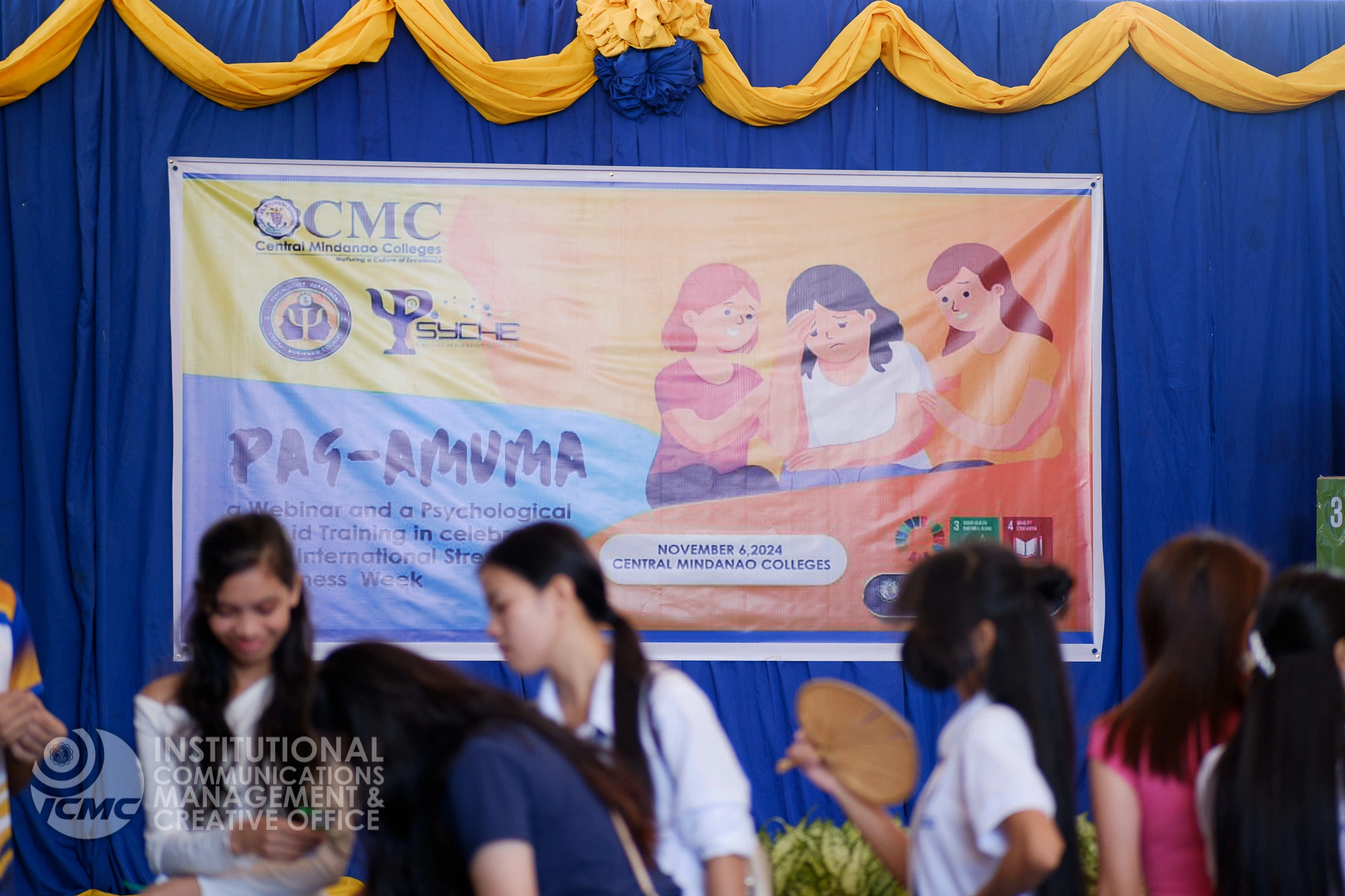 CMC Psychology Students Lead Event for Stress Awareness Week 2024 — photo 2
