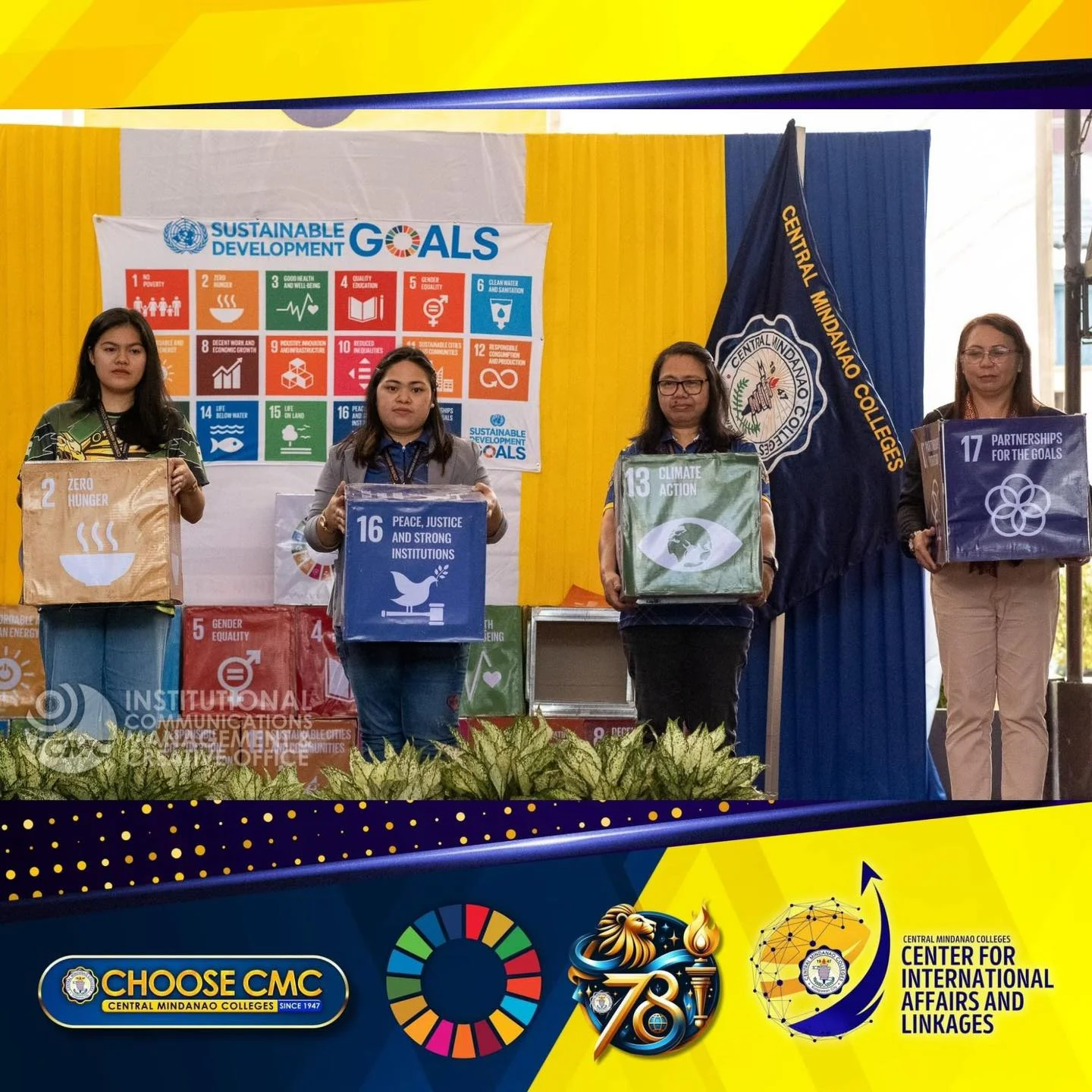 PANAGHIUSA: United Nations Month 2024 Launches at Central Mindanao Colleges — photo 2
