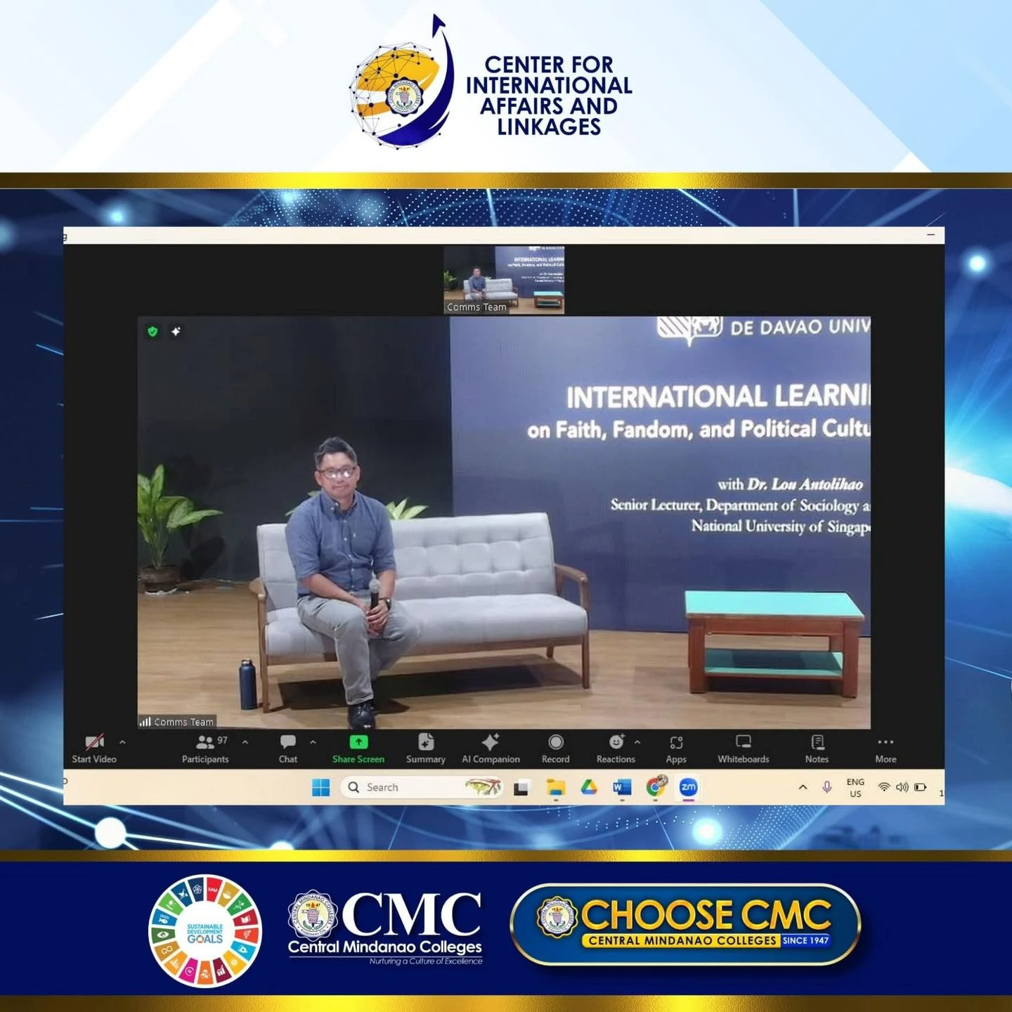 Cultivating Meaningful Conversations: CMC in the Global Dialogue on Faith and Politics — photo 2